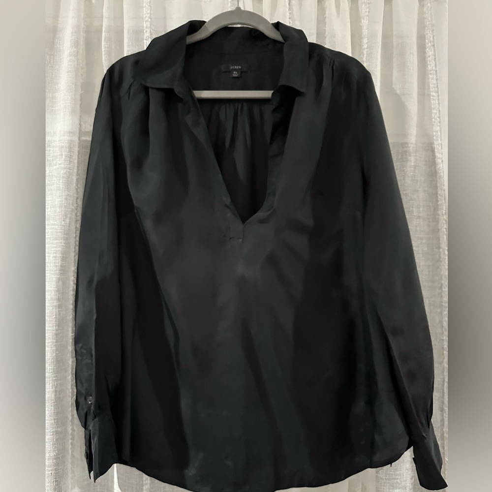 J Crew Collared Tunic shirt, XL